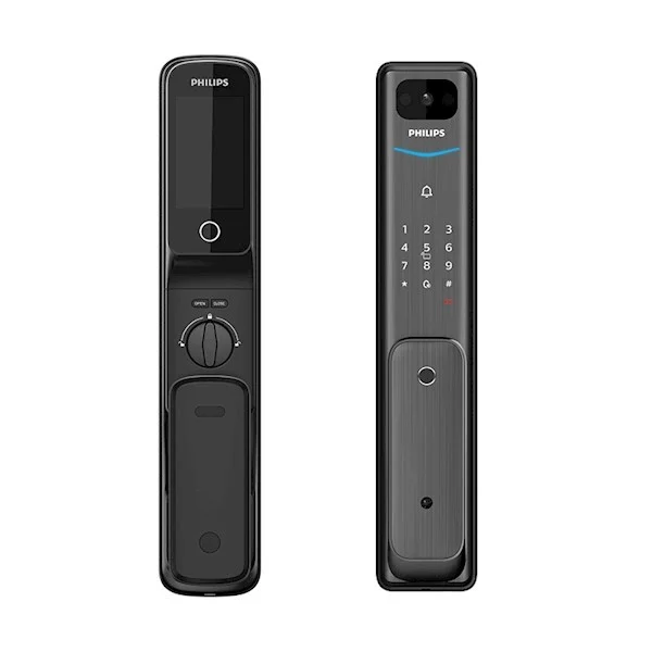 Khóa cửa thông minh vân tay cao cấp Philips Alpha-VP-5HWS camera tích hợp chuông cửa