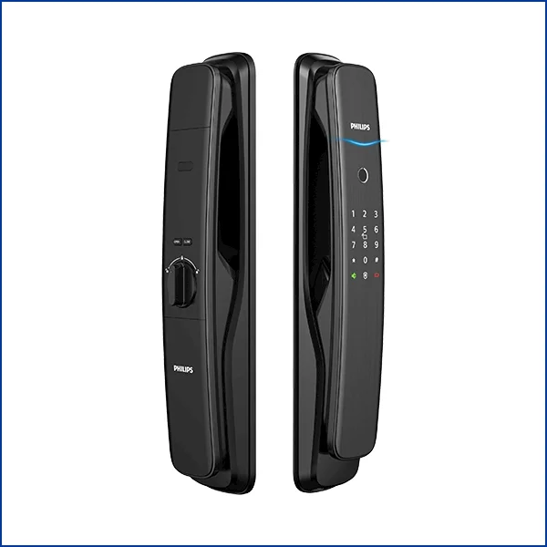 Khóa cửa thông minh vân tay cao cấp Philips DDL702E-5HWS