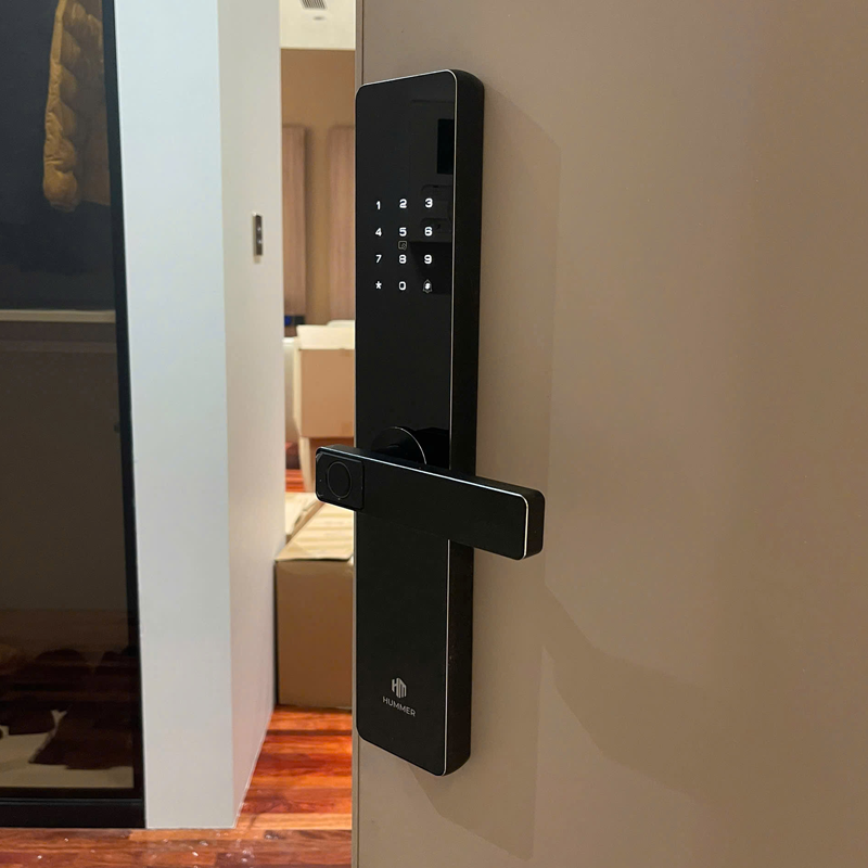 Khóa cửa vân tay HUMMER HM-669CNC 4