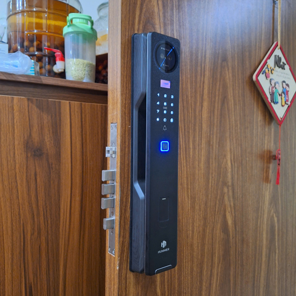 Khóa cửa vân tay HUMMER HM-888F Face ID 3