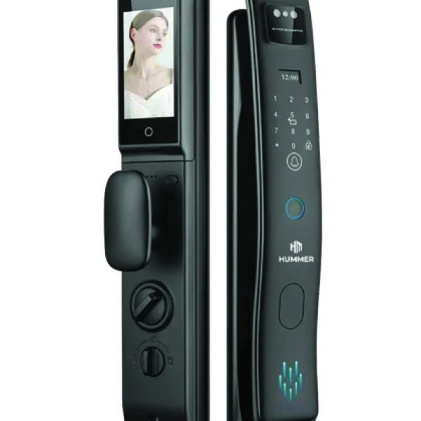 Giới thiệu Khóa cửa vân tay HUMMER HM-886F Face ID
